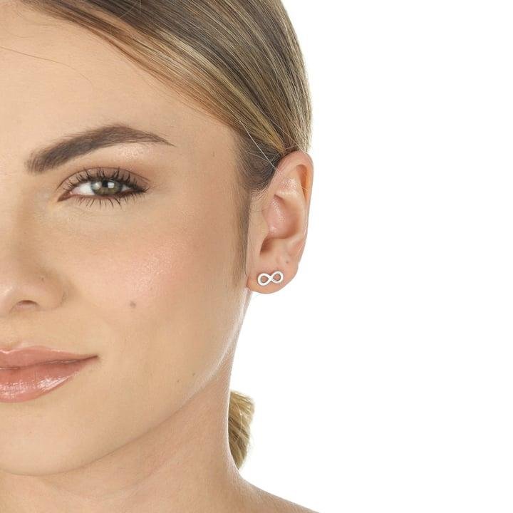 BRINCO DE INFINITO A LASER EM PRATA 925 - 023-00054