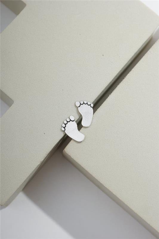 BRINCO DE PÉ A LASER EM PRATA 925 - 023-00074