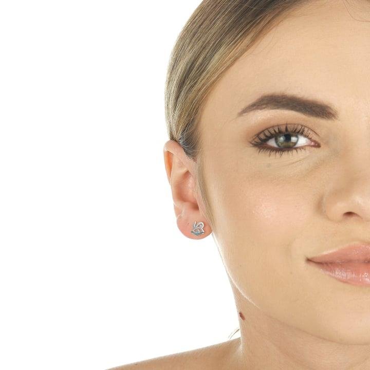 BRINCO DE OLHO EGÍPCIO A LASER EM PRATA 925 - 023-00076