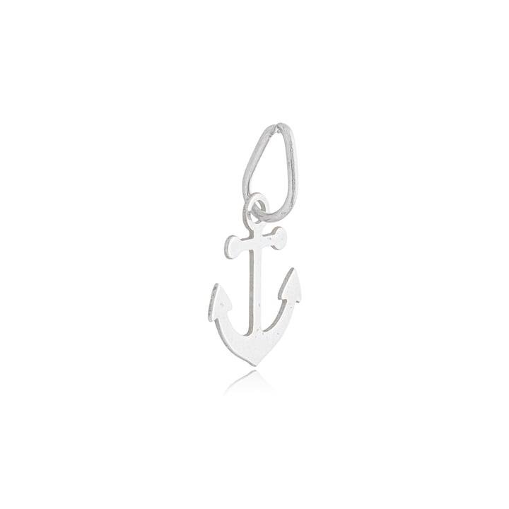 PINGENTE DE ANCORA A LASER EM PRATA 925 - 023-00105