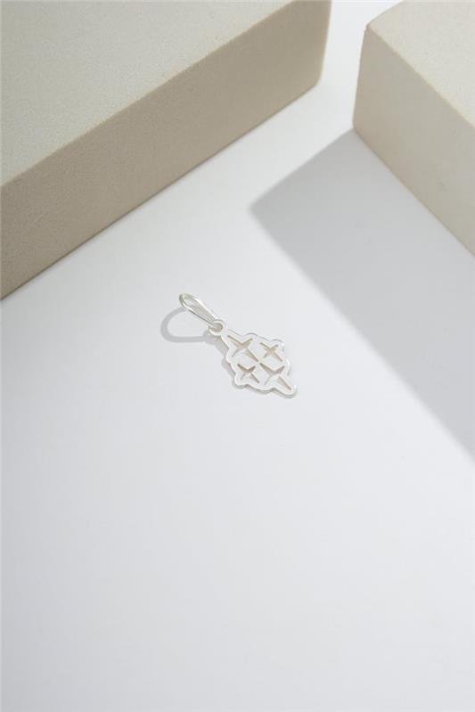 PINGENTE FEITO A LASER DE BRILHOS EM PRATA 925 - 023-00123