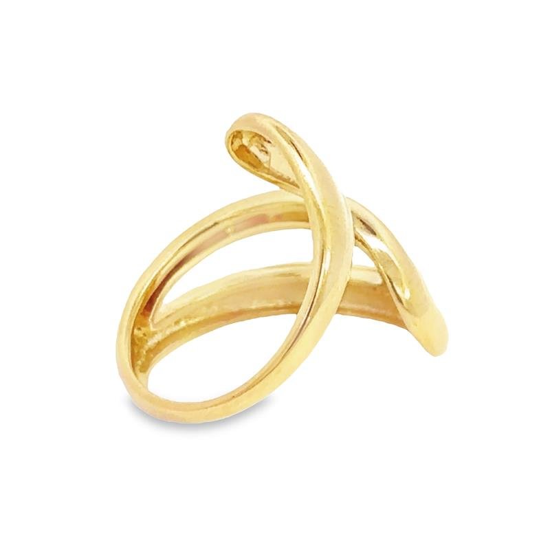 ANEL COM HASTE DUPLA