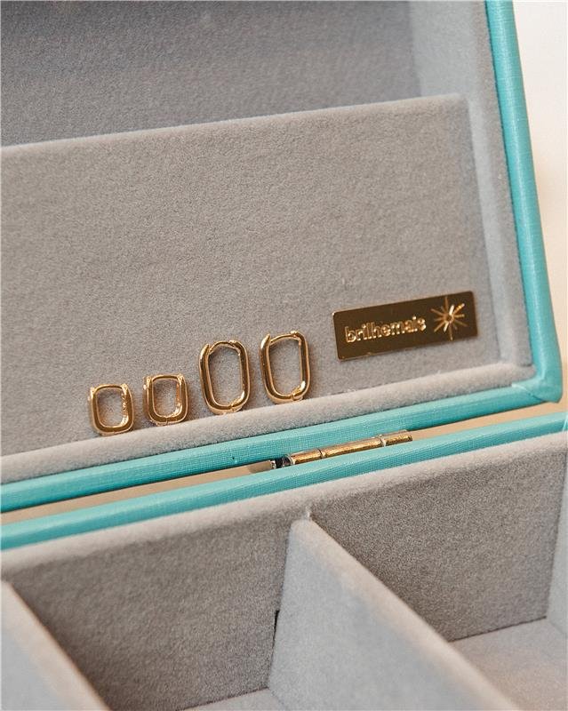 ARGOLA DE CLICK RETANGULAR 1 X 0,8CM