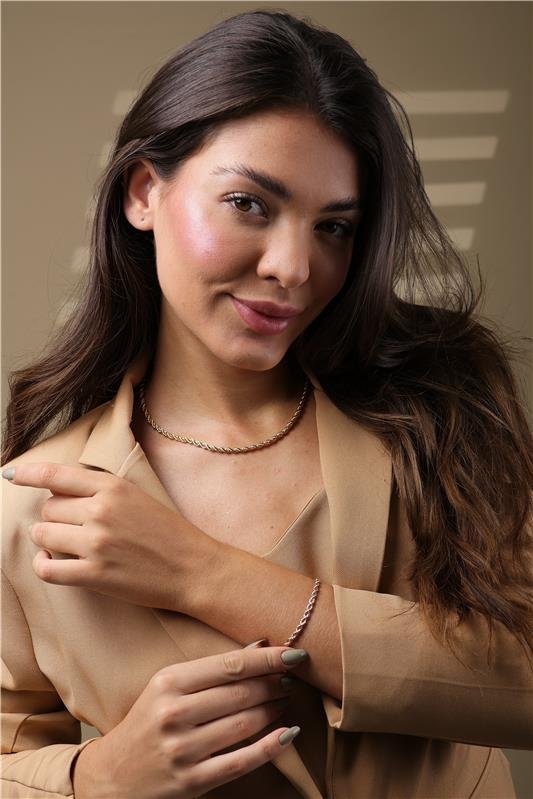 CORRENTE CORDÃO BAIANO 3,1MM DE LARGURA X 3,1MM DE ESPESSURA